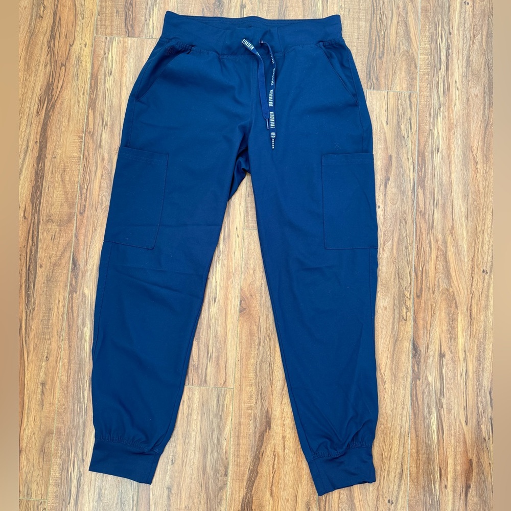 Med Couture Navy Jogger Scrub pants